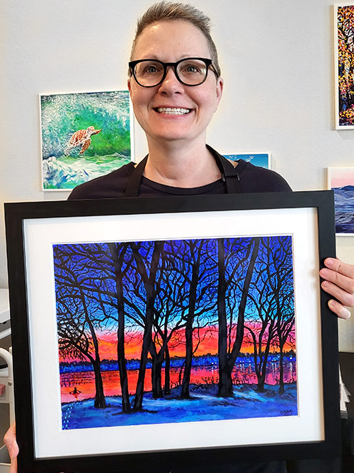 Shelley Kay, Acrylic Artist